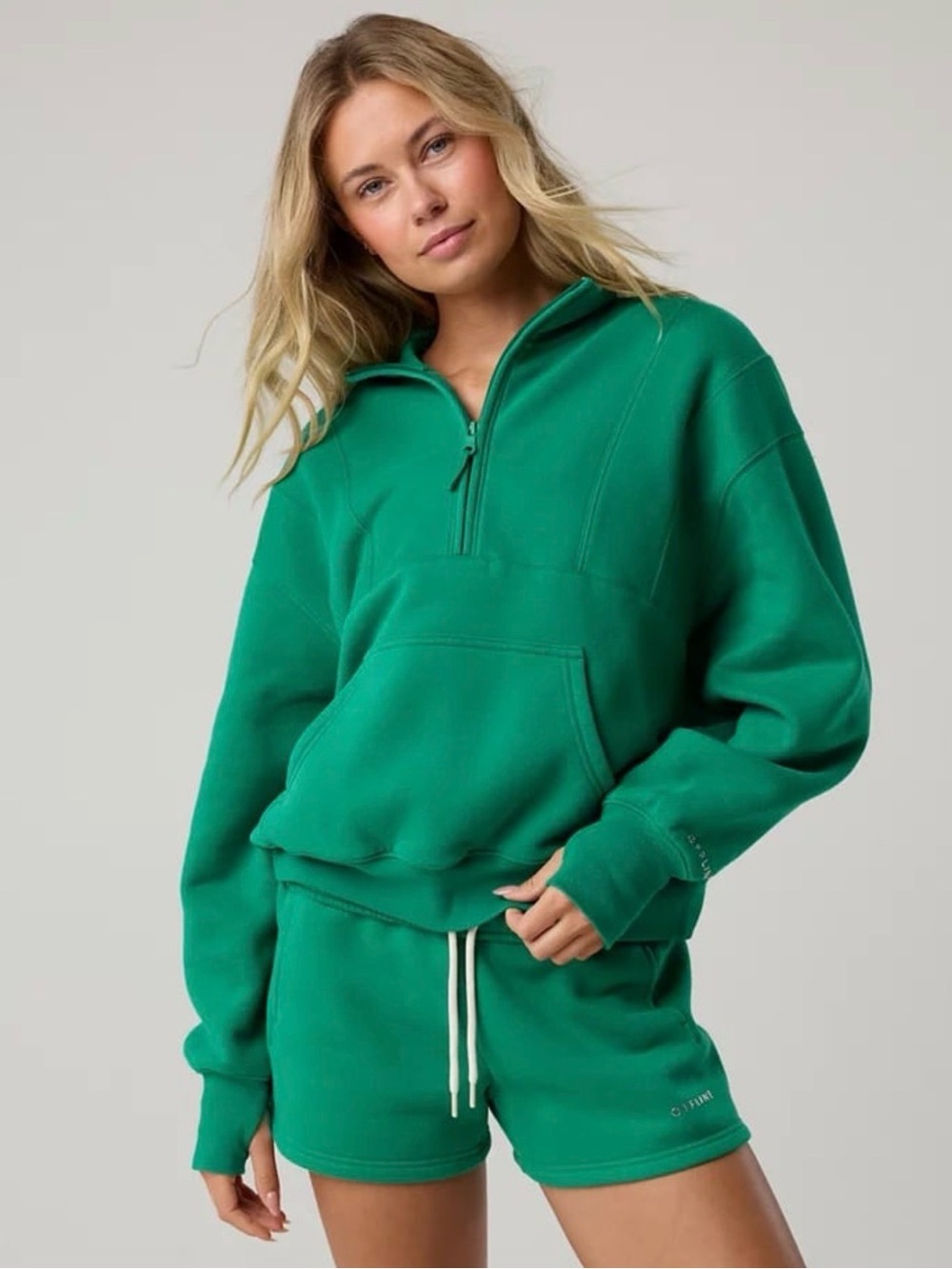 Offline by aerie Cloud Quarter-Zip Sweatshirt